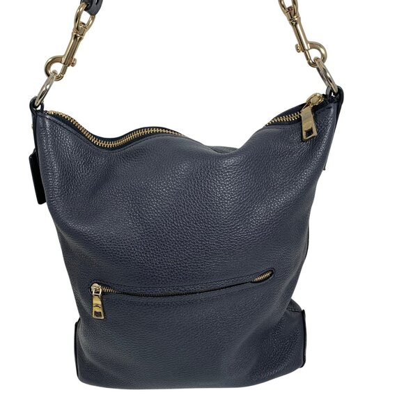 COACH Abby Duffle Leather Shoulder Crossbody Bag F31507 + Matching Wallet F16612 - Picture 7 of 16